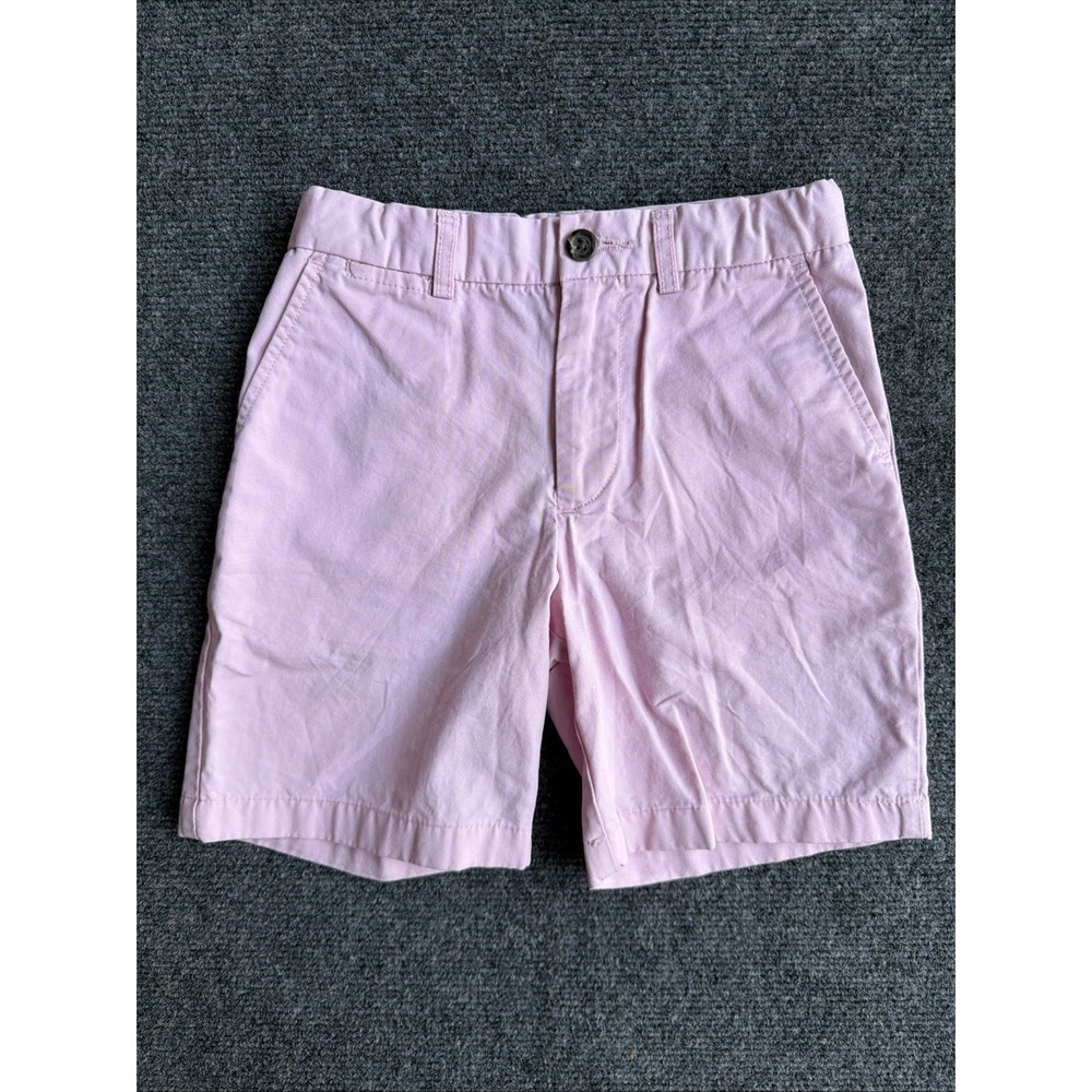 Polo Ralph Lauren Kid's Chino Shorts Pink Size 7  Perfect Condition 100% Cotton